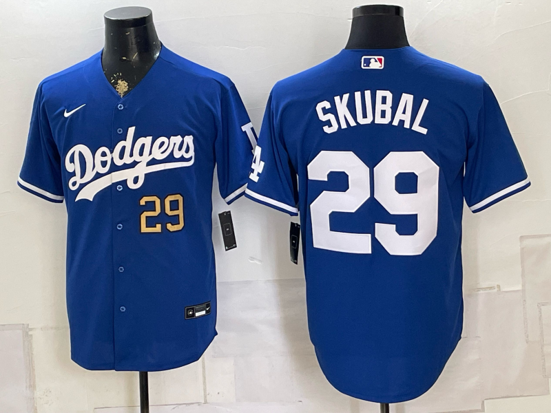 men Los Angeles Dodgers #29 Skubal blue Game 2026 Nike MLB Jersey 08070010->los angeles dodgers->MLB Jersey